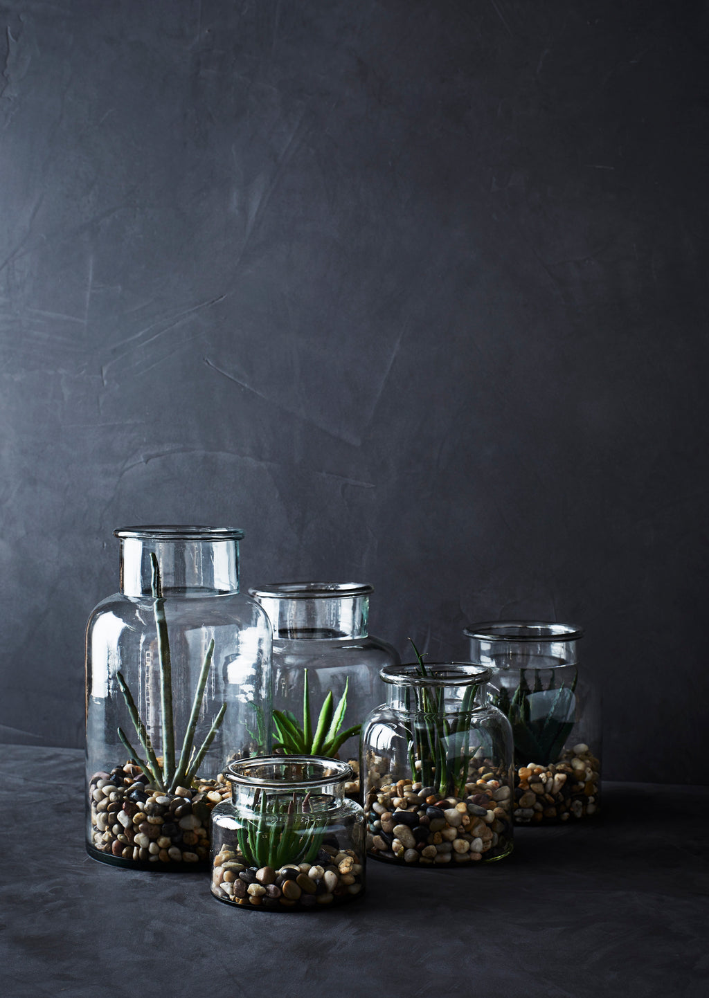 Vase verre recyclé  M