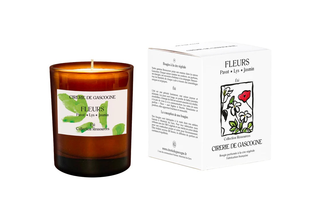 Cirerie de Gascogne - Bougie parfumée FLOWERS ÉTÉ