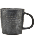Pion Grande tasse en grès noire
