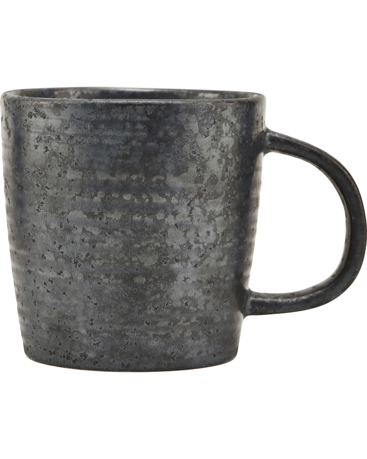 Pion Grande tasse en grès noire