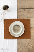 Set de table en lin - cannelle
