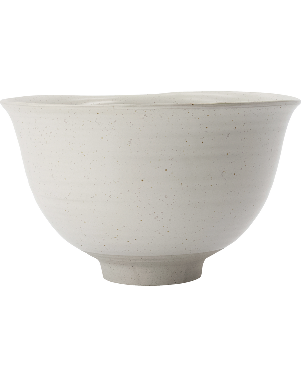 Pion Petit bol en grès, blanc crème-gris