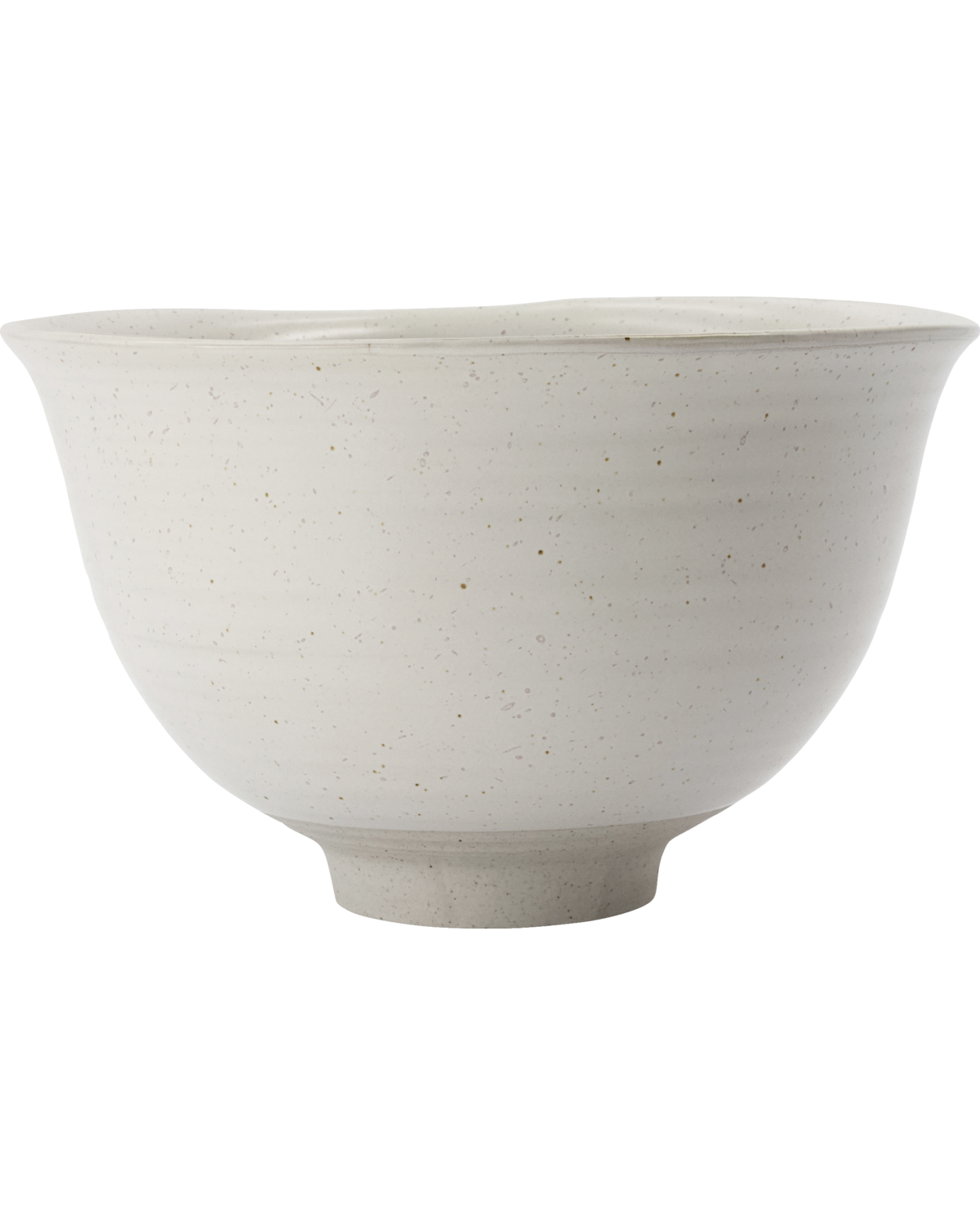 Pion Petit bol en grès, blanc crème-gris