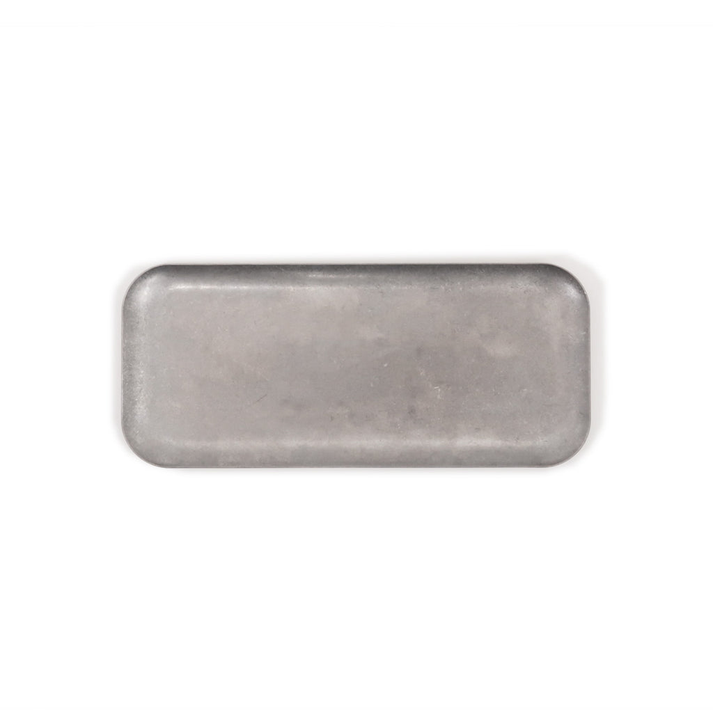 Plateau en inox brossé