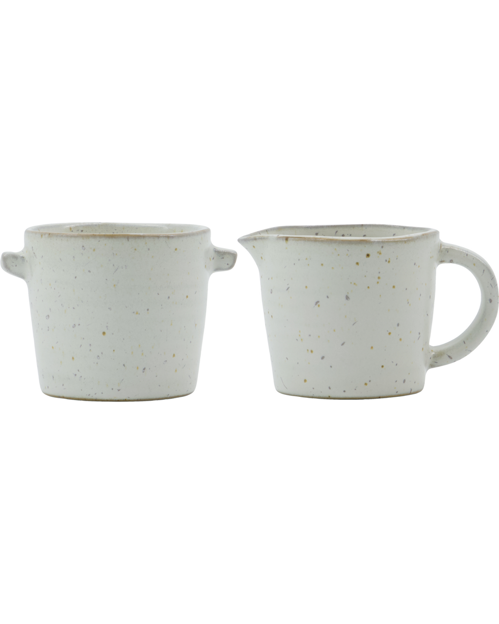 Pion Ensemble lait et sucre blanc crème-gris