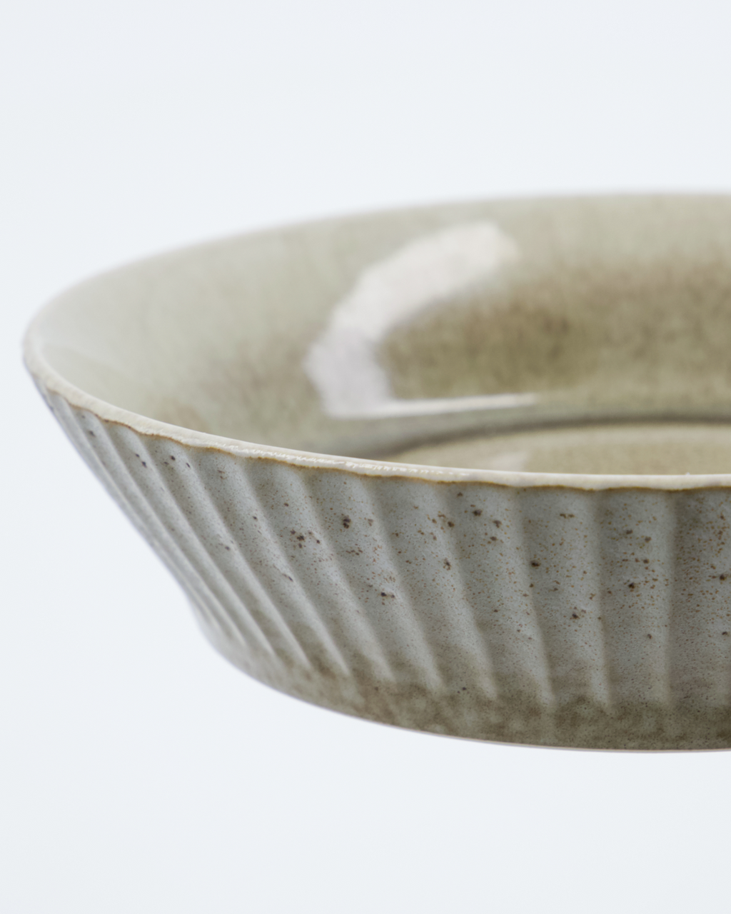 Petit Bol strié gris-brun