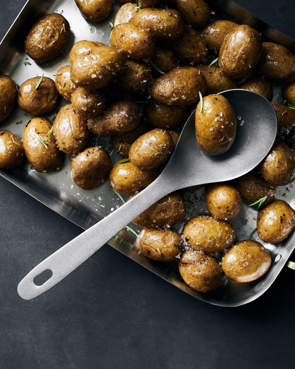 Cuillère de service en acier inoxydable