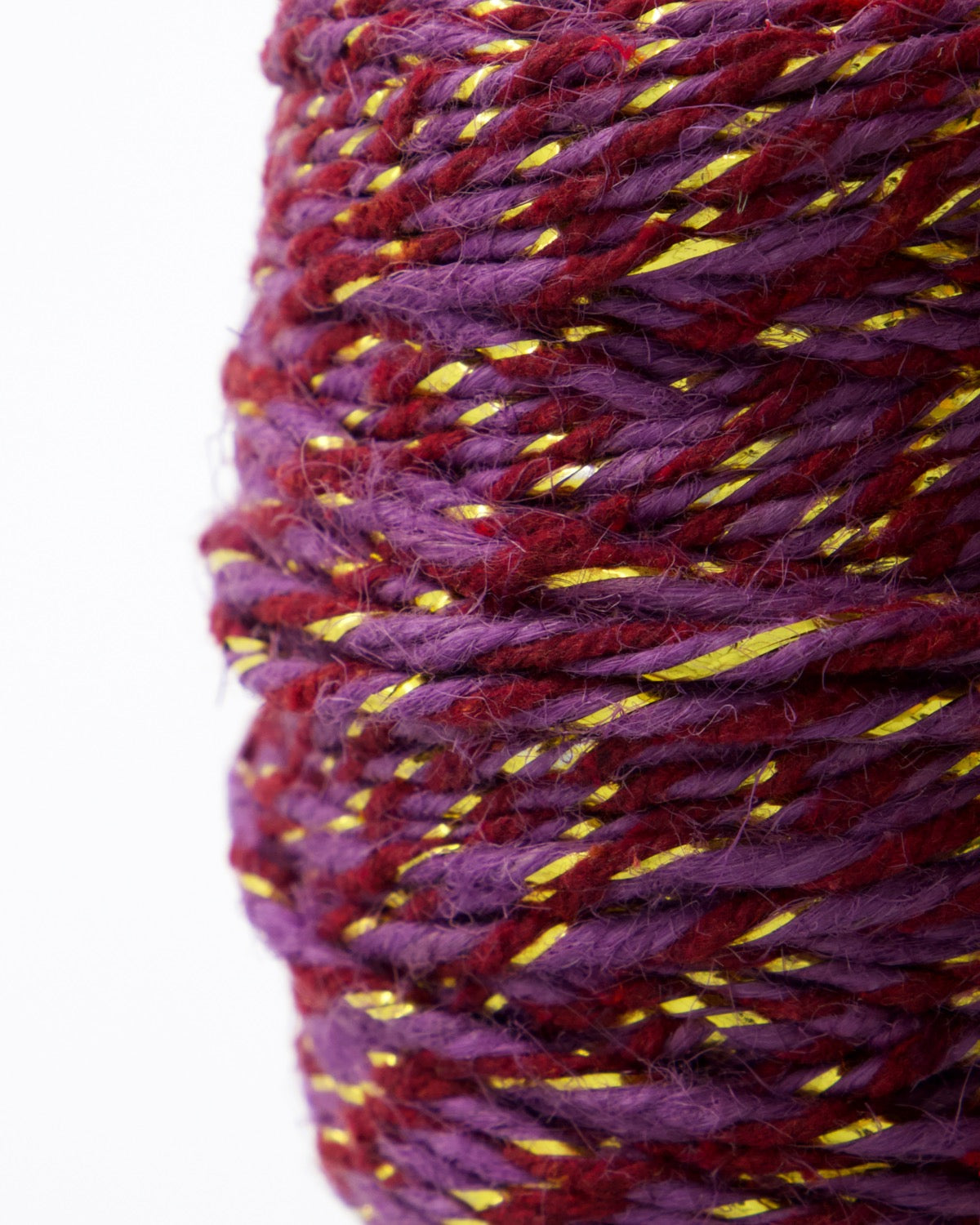 Ficelle pourpre dorée