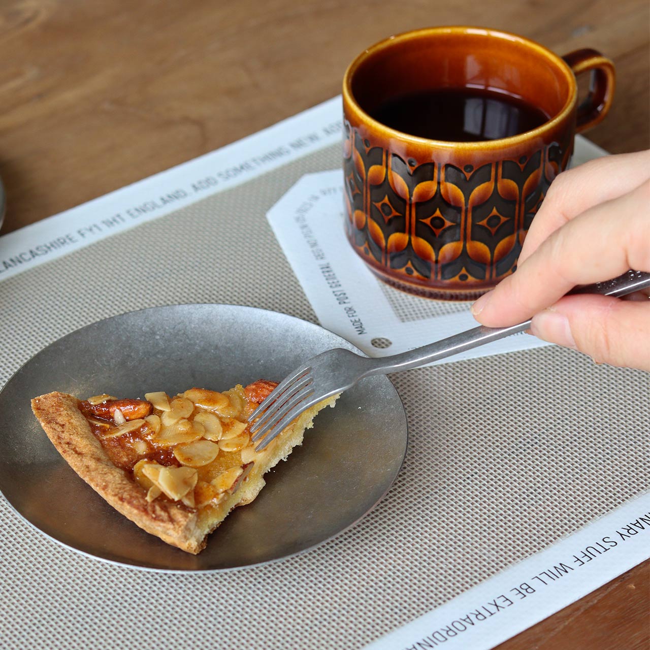 Fourchette à dessert en inox