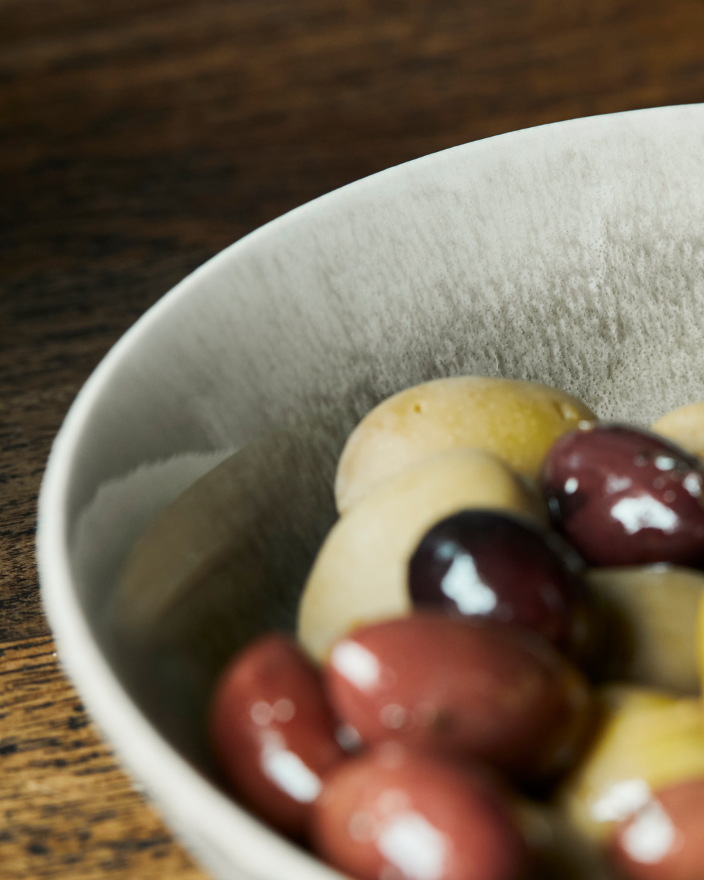 Petit Bol strié gris-brun