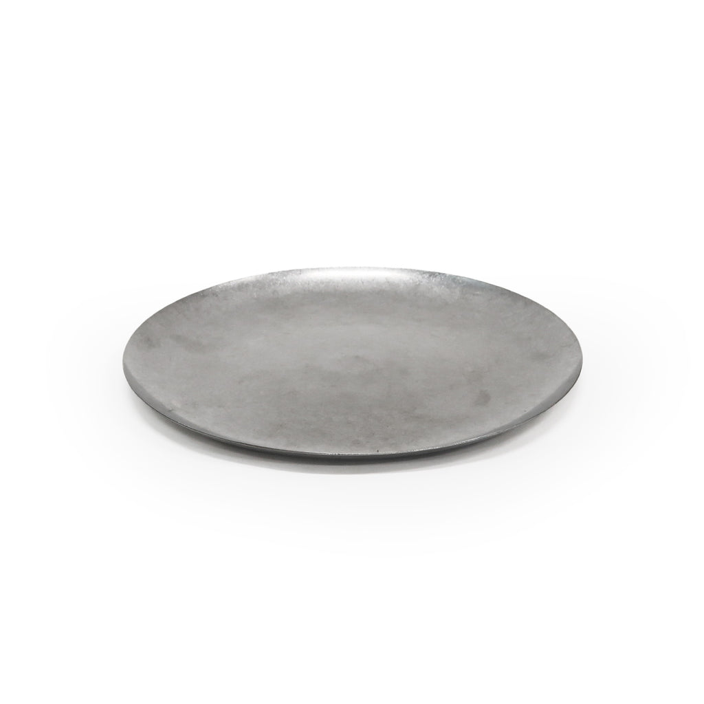 Assiette en inox 13cm diam.