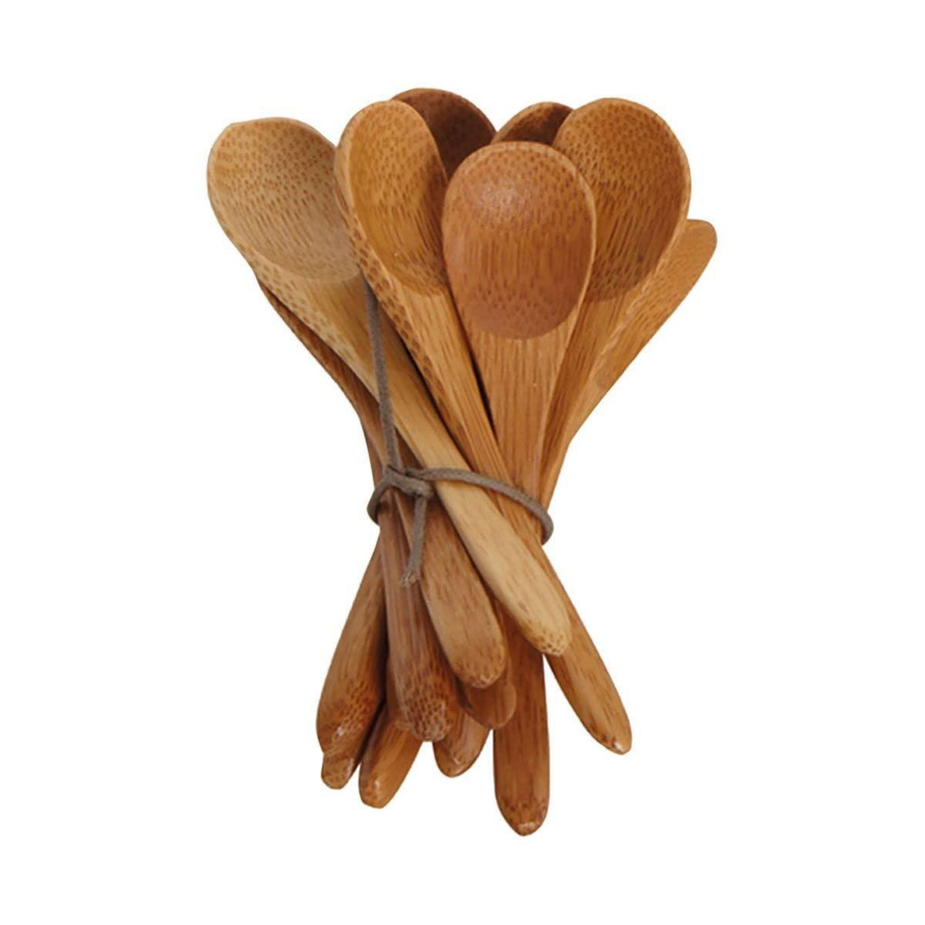 Cuillère en bambou 12 pièces